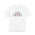 Mom Mood Happy Heart Tee | Mom Emotions Heart Graphic Shirt