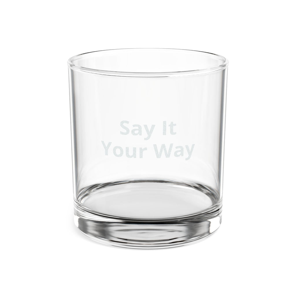 Personalized Engraved Whiskey Glass | 10.5oz Rocks Glass