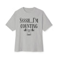 Ssssh... I'm Counting weightlifter Shirt | Oversized Boxy Gym Workout Tee