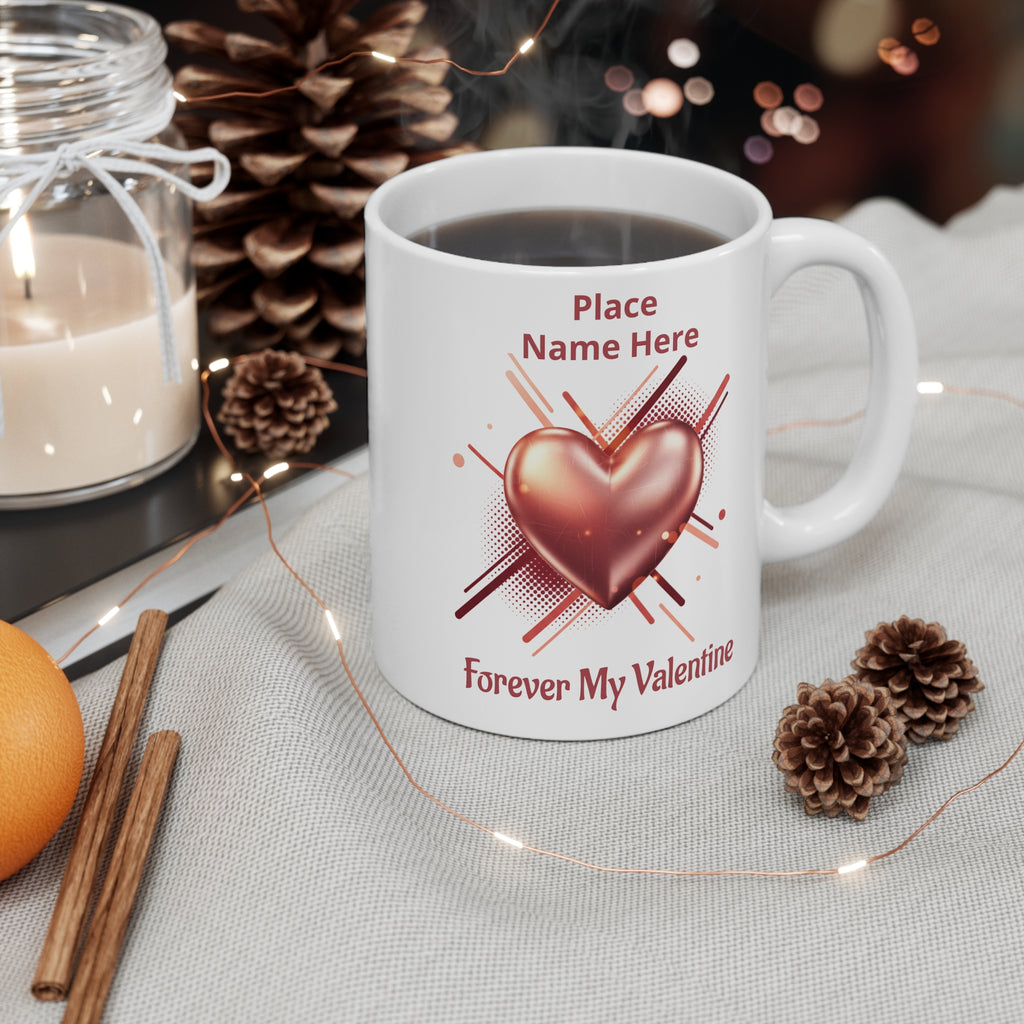 Personalized Forever Valentine Mug