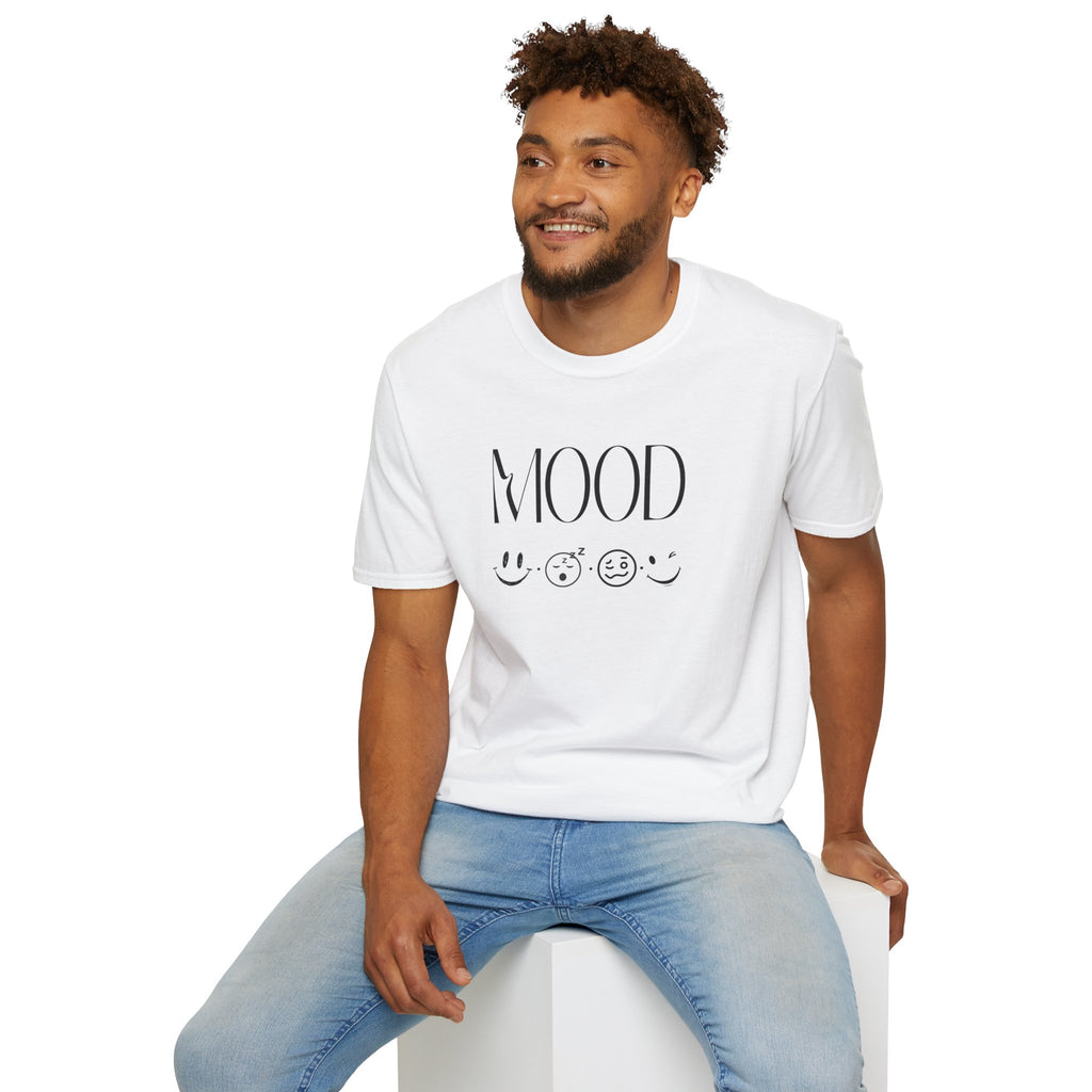 MOOD smiley faces T-Shirt | minimalist emoji mood tee