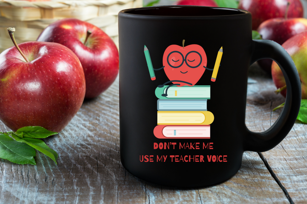 Customize Teacher Voice Coffee Mug | 11oz Ceramic Teacher Humor